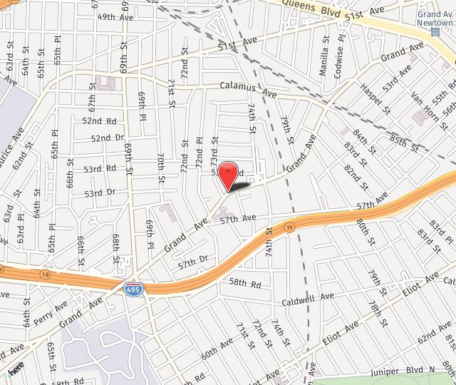 Location Map: 73-01 Grand Ave Maspeth, NY 11378